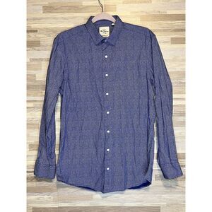 Ben Sherman Tailored Skinny Fit Men Size 15.5 Button Up Shirt Long Sleeve #210